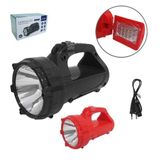 Lanterna Recarregável Bivolt Colors Com 16 Leds Mais Cabo E Alça Na Caixa