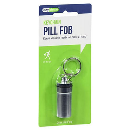 Porta-chaves Ezy-dose Nitro-fresh Pill Fob 1 Cada Da Ezy Dose (pacote Com 4)