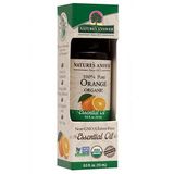 Óleo Essencial De Laranja Orgânica 0,5 Oz Da Nature&#39;s Answer (pacote Com 2)