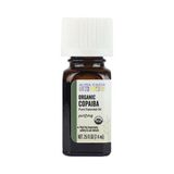 Óleo Essencial Orgânico Copaíba 0,25 Oz Por Aura Cacia (pacote Com 4)