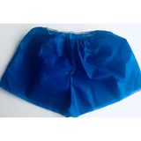 Short Descartável TNT azul marinho 30g PCT 10 unids