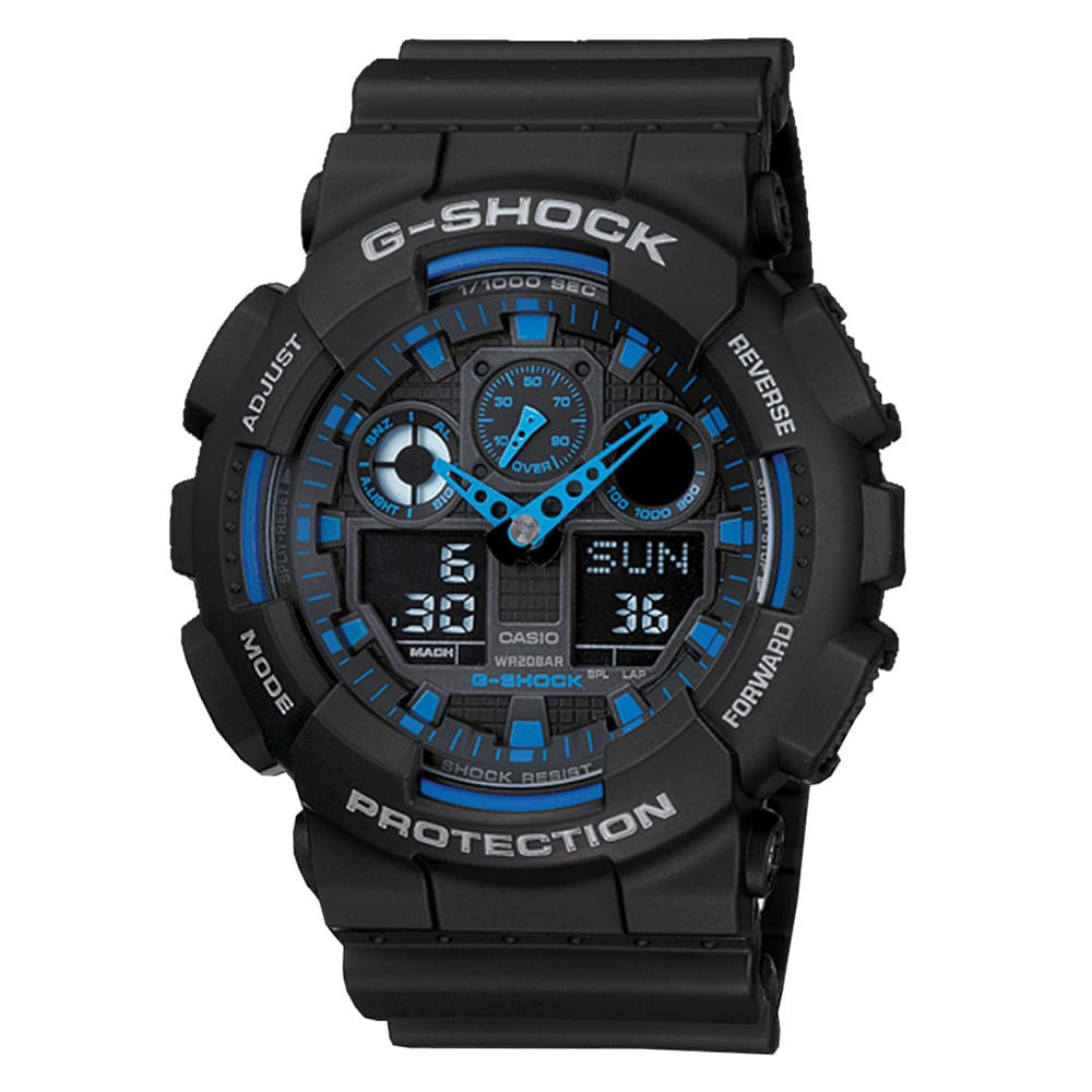 Relógio Casio Masculino G-shock Ga-100-1a2dr