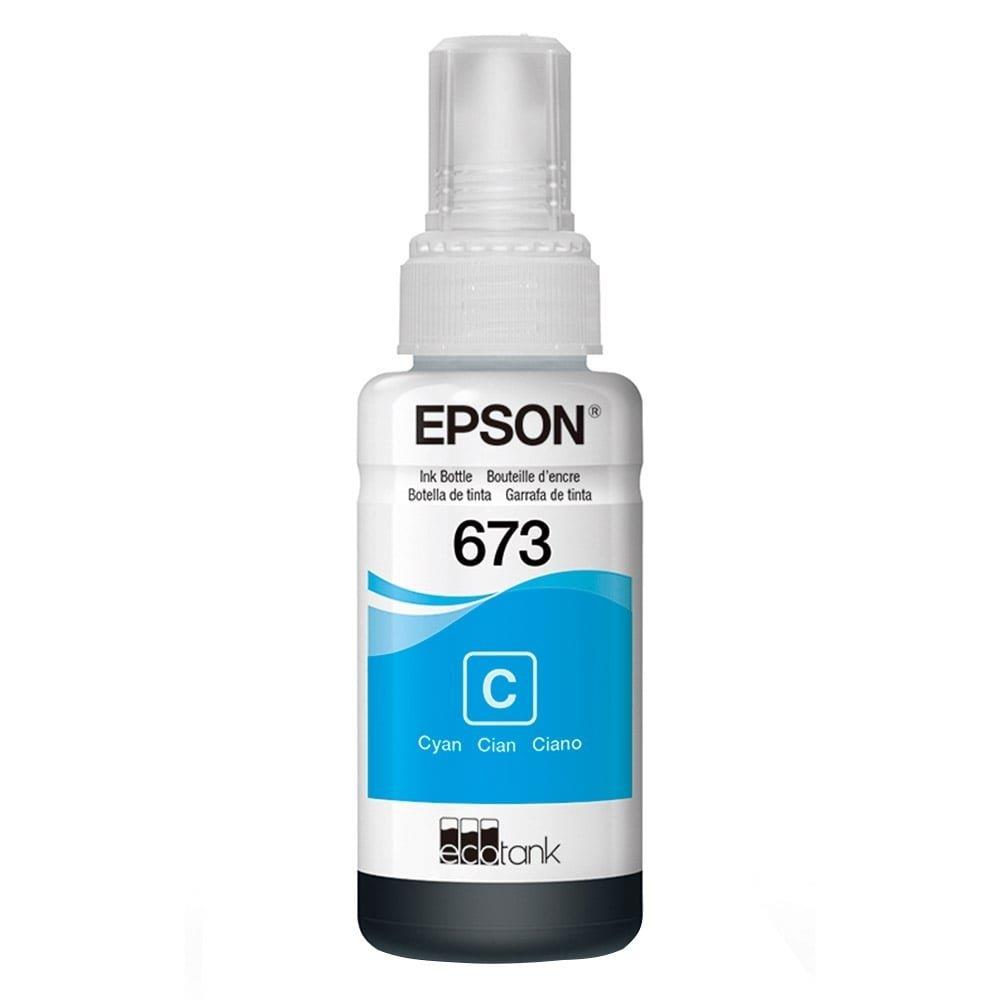 Refil De Tinta Epson 673 Ciano