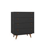 Cômoda Retrô 35 4 GV Preta