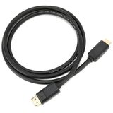 Cabo Conversor Adaptador Displayport Para Hdmi Cb-dmi18 Preto