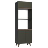 Torre Quente Madesa Reims 70 cm 3 Portas - Preto