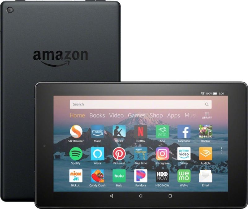 Tablet Amazon Fire 8 Preto 16gb Wi-fi