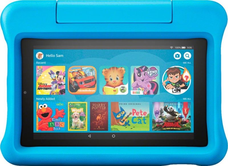 Tablet Amazon Fire 7 Kids Edition B07h8ws1ft Azul 16gb Wi-fi