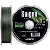 Linha Multifilamento Saigon X4 0,33mm 45lb 100m Verde
