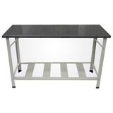 Mesa De Manipulação Tampo Inox Metal Brey 150 Cm Mt-150