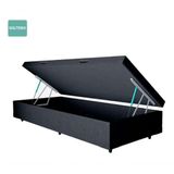 Base Bau Solteiro 88 X 188 Preto