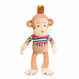 Pelucia Infantil 40 Cm Pernao Macaco Chiquinho Anjos Baby