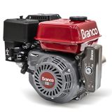 Motor À Gasolina Branco 7.0cv Partida Elétrica 4t B4t C/ Alerta De Óleo