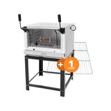 Kit - Forno Gás Industrial Roma Inox Firi80 + Grade Extra - Venâncio