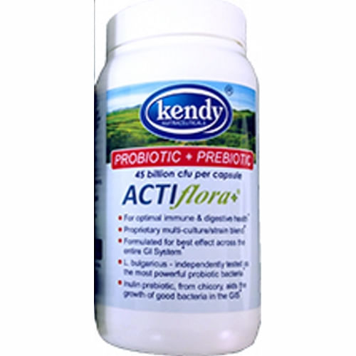 Probiótico Prebiótico Actiflora Plus 100 Cap Da Kendy Usa (pacote Com 4)