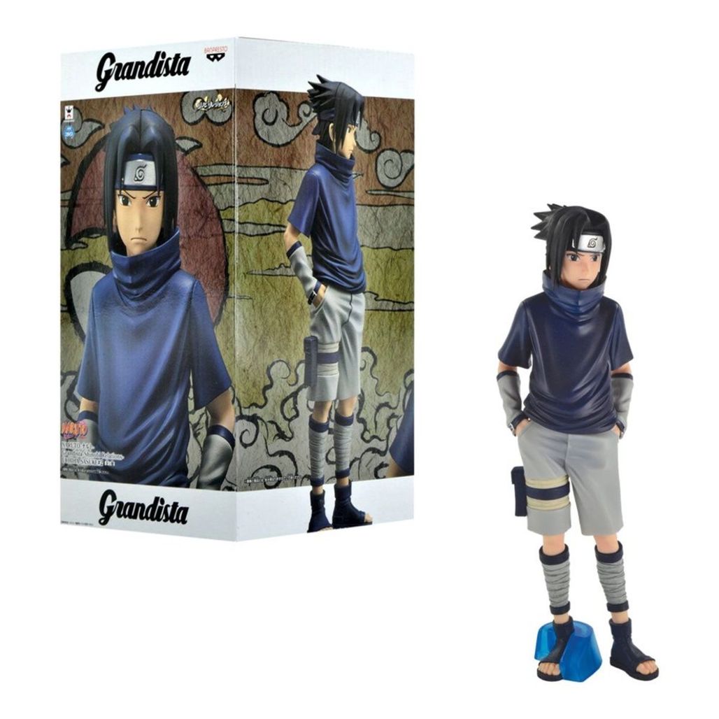 Naruto - Figurine Sasuke - Grandista ver 2 Nero
