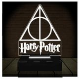 Luminária Led 3d Harry Potter Hp Relíquias Da Morte Abajur