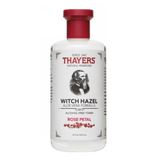 Rosa De Hamamélis Sem Álcool Com Aloe Vera 12 Onças Por Thayers (pacote Com 4)