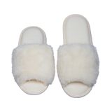 Pantufa Feminina Pelucia Cotton Day Bege 35/36