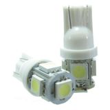 Lâmpada Led T10 12v 5smd5050 Branca Par