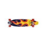 Skate Longboard 96,5cm x 20cm x 11,5cm Sortido - Azul