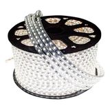 Mangueira LED Chata 5050 Branco Frio 127v - 5m