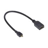 Cabo Adaptador Micro Hdmi X Hdmi Femea 30cm Vinik