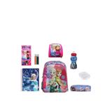 Mochila Escolar Frozen com 8 itens inclusos