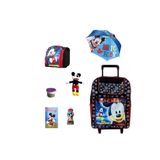 Mochila Escolar Mickey 7 itens