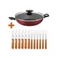 MP28069649_Kit---Jogo-de-Churrasco-Inox-12-Pecas-Dynamic---1-Panela-Wok-33L-28cm-Vermelha---Tramontina_1_Zoom