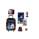 Mochila Mickey + 6 itens