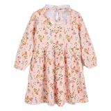 Vestido Infantil  Feminino Manga Longa Trick Nick