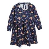 Vestido Infantil  Feminino Manga Longa Trick Nick