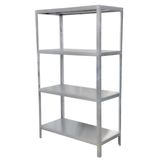 Prateleira 4 Planos Lisos Atual Inox em Aço Inox 304 P4PL