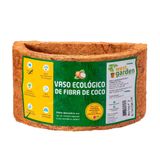 Meio Vaso Ecológico West Garden Fibra de Coco