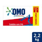 Lava-roupas em Pó Omo Lavagem Perfeita 2,2kg