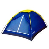 Barraca De Camping Mor Iglu 4 Pessoas Com Proteção Uv+ Fps 100 Azul