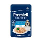 Ração Úmida Premier Gourmet Para Cães Sabor Peito De Frango E Arroz Integral 85 G