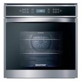 Forno Elétrico De Embutir Brastemp 84 Litros Inox Meat Control 220v Bot84arbna