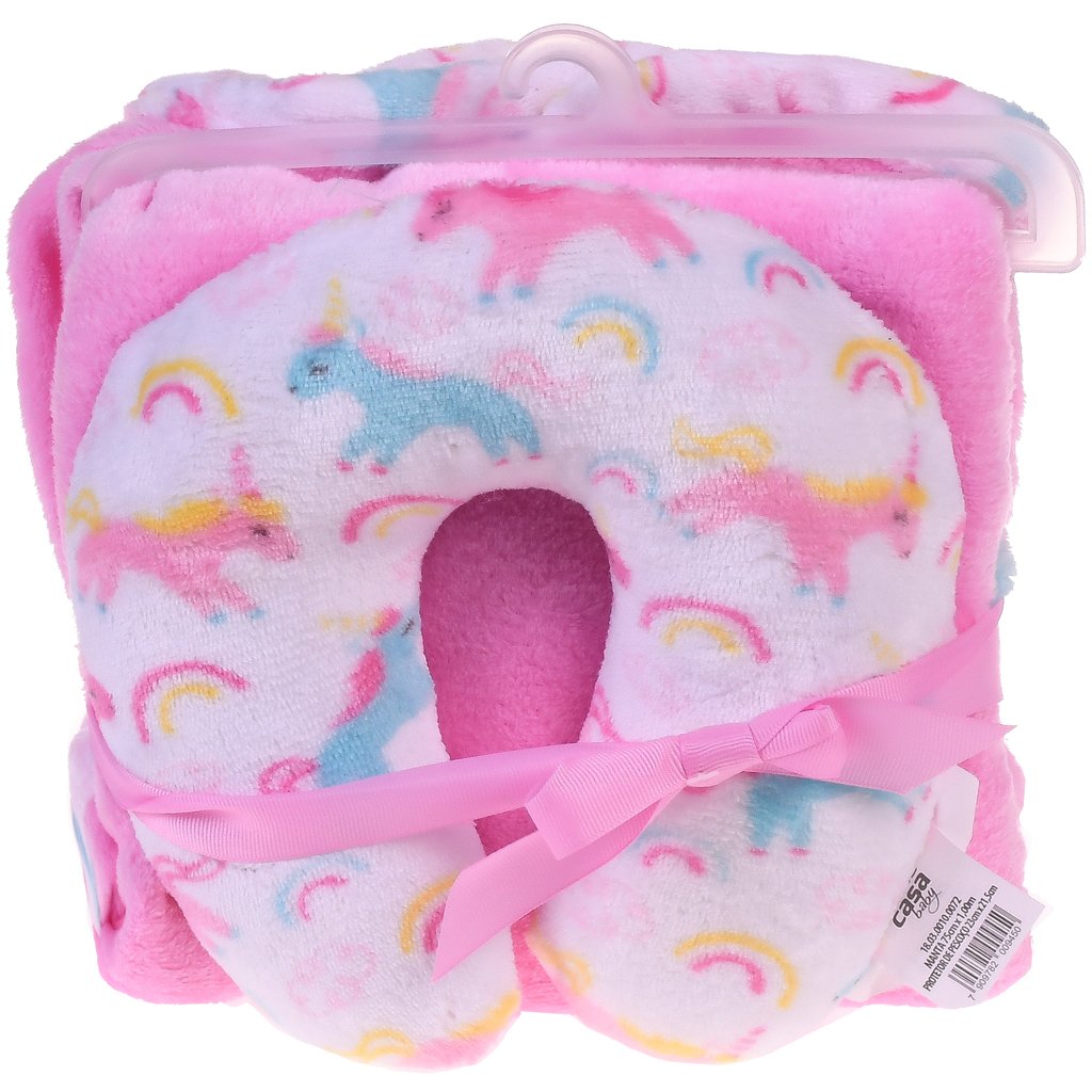 Manta Flannel Para Bebê Com Protetor De Pescoço Bene Casa