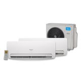 Ar Condicionado Multi Split Inverter Springer Midea 2x12.000 BTU/h Quente e Frio 220 Volts