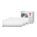 Ar Condicionado Multi Split Inverter LG 1x9.000 e 2x18.000 BTU/h Quente e Frio Monofásico A4UW30GFA2.AWGZBRZ – 220 Volts