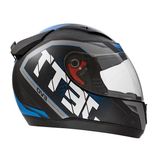 CAPACETE JETT EVO LINE AZUL SOLID FOSCO 58