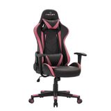 Cadeira gamer Reclinável Strike Healer Pink/Preto