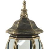 Arandela Colonial de Alumínio - Modelo Lille Ouro Velho 50cm