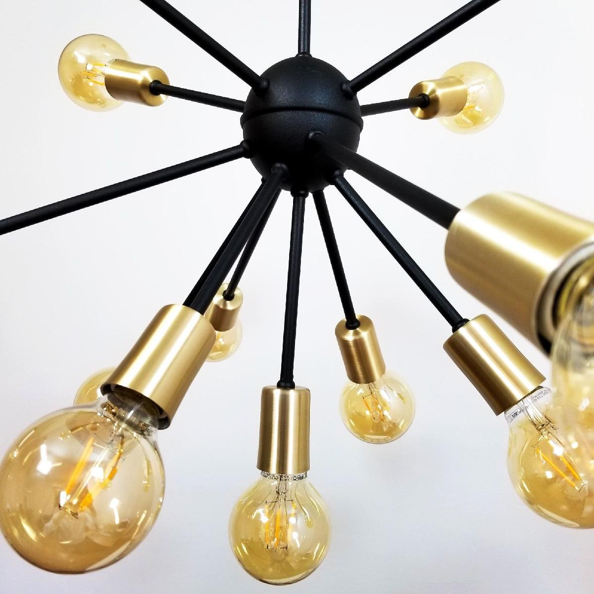 MP28556026_Lustre-Moderno-Sputnik-Preto-com-Dourado---13-Lampadas-Nao-Inclusas_3_Zoom