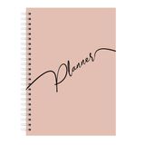 Kit Leão Rosa - Planner Capa Lisa + Bíblia Capa Dura NTLH + Marca Página