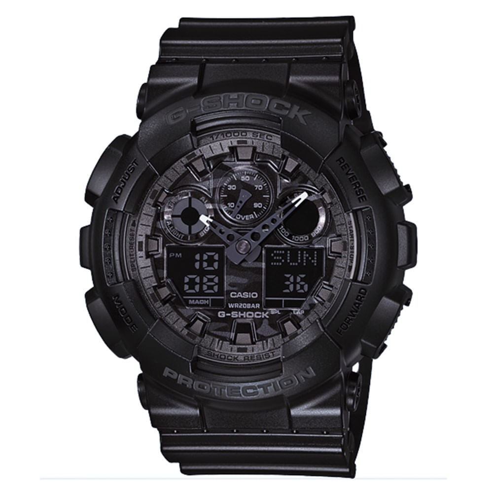 Relógio Casio G- Shock Anadigi Masculino Ga-100cf-1adr