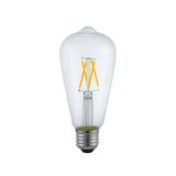 LAMPADA LED DE FILAMENTO ST64 CRISTAL 4W 2400K