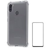 Capinha Case Anti Impacto Galaxy A11 + Película de Vidro 3D